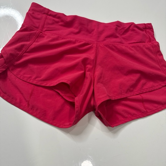 lululemon athletica Pants - Lululemon Athletica Fuschia Active Mini Shorts Sz 4 A010126